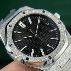 Audemars Piguet Royal Oak 15500ST Frosted Gold Black Dial APS Factory (1)