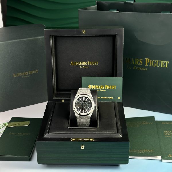 Audemars Piguet Royal Oak 15500ST Frosted Gold Black Dial APS Factory (1)