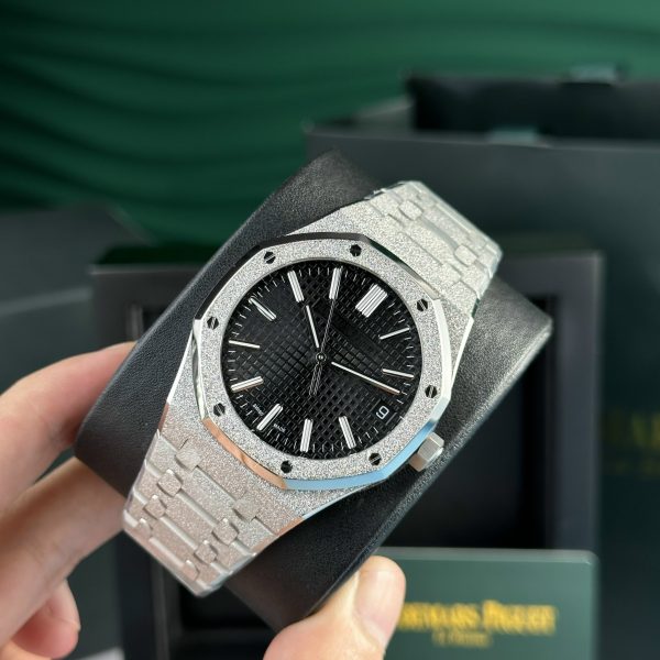 Audemars Piguet Royal Oak 15500ST Frosted Gold Black Dial APS Factory (1)