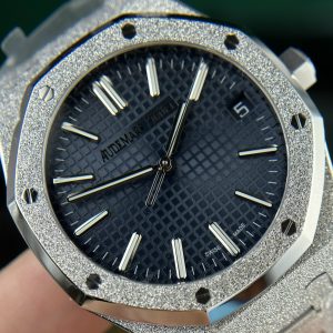 Audemars Piguet Royal Oak 15500ST Frosted Gold Blue Dial APS Factory (6)