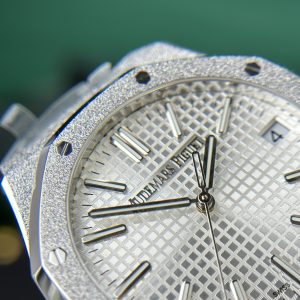 Audemars Piguet Royal Oak 15500ST Frosted Gold White Dial APS Factory (1)