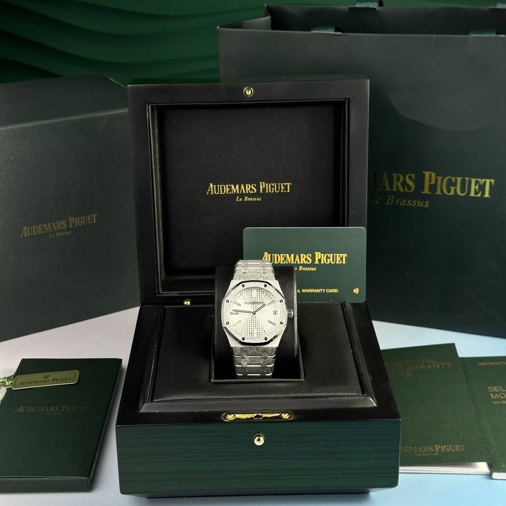 Audemars Piguet Royal Oak 15500ST Frosted Gold White Dial APS Factory (6)