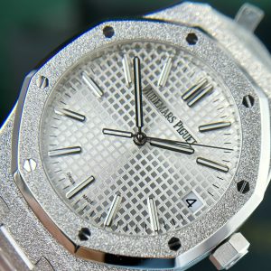 Audemars Piguet Royal Oak 15500ST Frosted Gold White Dial APS Factory (6)