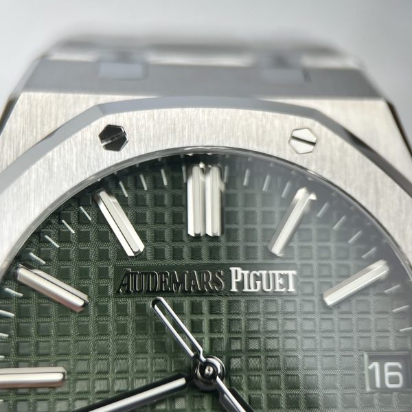 Audemars Piguet Royal Oak 15510ST Green Dial Best Replica 41mm (3)