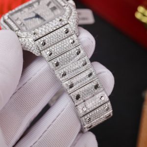 Cartier Iced Out Custom Full Moissanite Diamonds Hong Kong