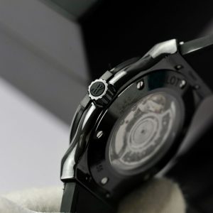 Hublot Classic Fusion Black Ceramic Bezel Stones Custom Movement JJZ 42mm (20)