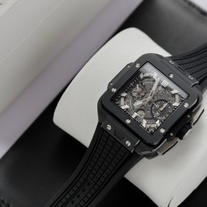 Hublot Square Bang Unico Black Ceramic Best Replica BBF Factory (10)