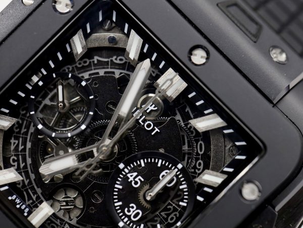 Hublot Square Bang Unico Black Ceramic Best Replica BBF Factory (10)