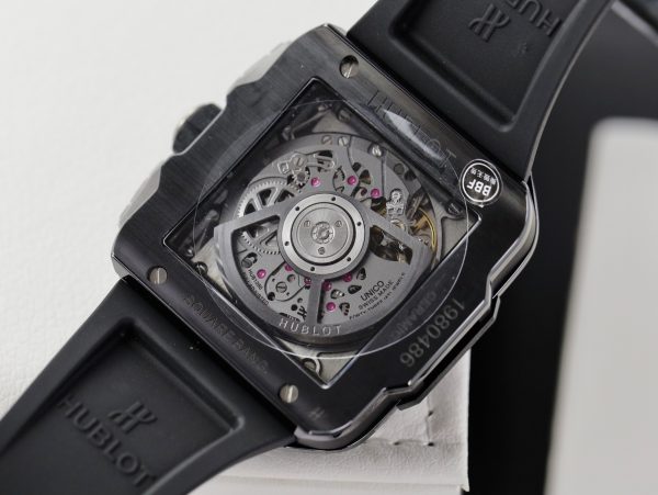 Hublot Square Bang Unico Black Ceramic Best Replica BBF Factory (10)