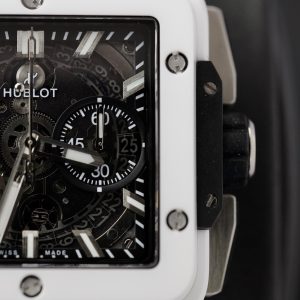 Hublot Square Bang Unico White Ceramic Best Replica BBF Factory (10)