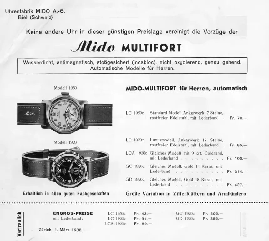 Mido Watches A Legacy of Timeless Design and Craftsmanship (4)