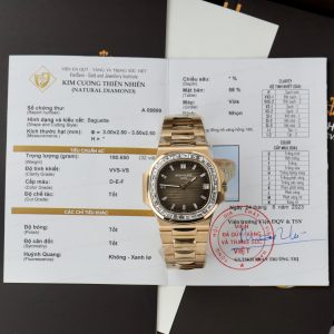 Patek Philippe Nautilus 5723 Customs Real Gold 18K & Natural Diamonds 40mm (8)