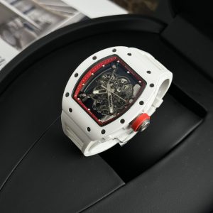 Richard Mille RM055 White Ceramic Best Replica Watch BBR Factory 45mm (3)