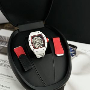 Richard Mille RM055 White Ceramic Best Replica Watch BBR Factory 45mm (3)