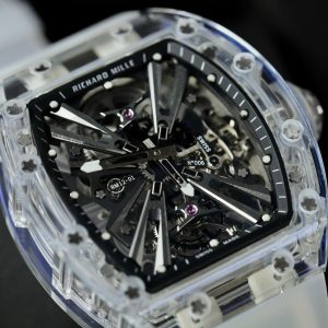 Richard Mille RM12-01 Sapphire Tourbillon Best Replica Watch 44mm (10)