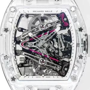 Richard Mille Replica Watch RM38-02 Tourbillon Sapphire Best Quality 41x50mm (1)