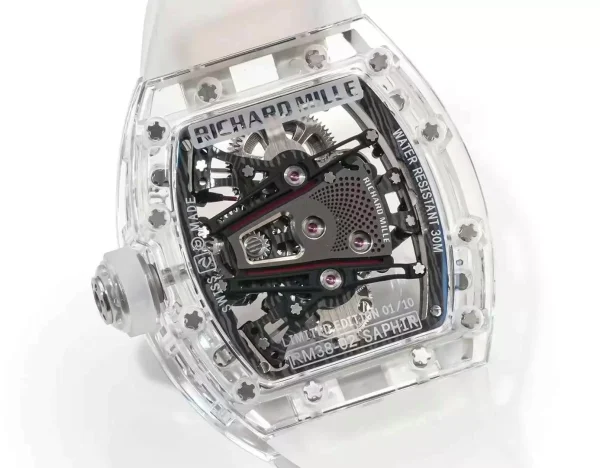 Richard Mille Replica Watch RM38-02 Tourbillon Sapphire Best Quality 41x50mm (1)