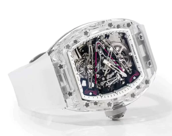 Richard Mille Replica Watch RM38-02 Tourbillon Sapphire Best Quality 41x50mm (1)