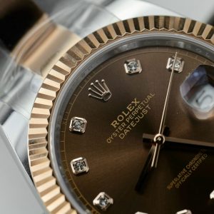 Rolex DateJust 126331 Chocolate Dial Oyster Strap Best Replica 41mm (3)