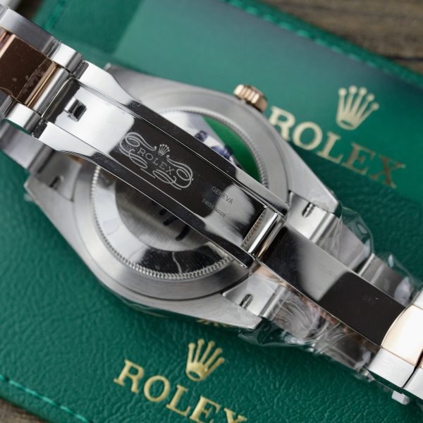 Rolex DateJust Wimbledon Dial Best Replica Gold Wrapped GM Factory 41mm (3)