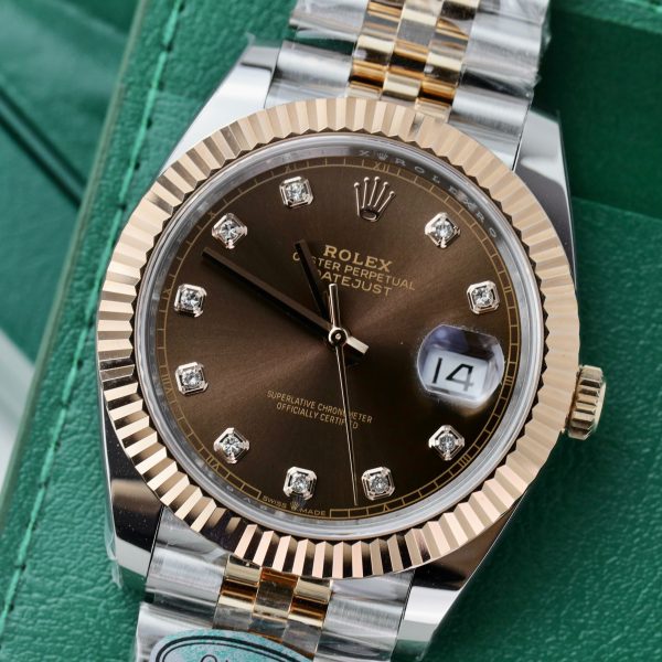 Rolex Datejust 126331 Replica Watch Chocolate Dial Clean Factory 41mm (9)