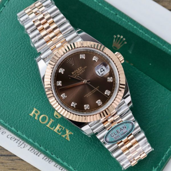 Rolex Datejust 126331 Replica Watch Chocolate Dial Clean Factory 41mm (9)