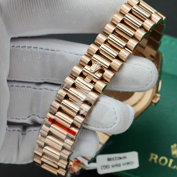 Rolex Day-Date Gold Wrapped Custom Moissanite Diamonds GM V3 (1)