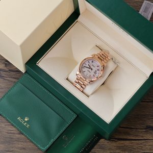 Rolex Day-Date Gold Wrapped Custom Moissanite Diamonds GM V3 (12)