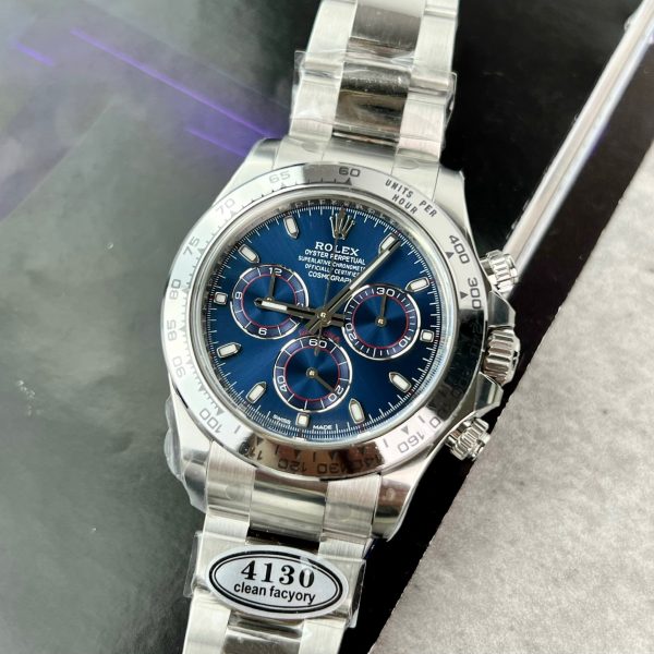 Rolex Daytona 116509 Blue Dial Clean Factory Best Quality 40mm (2)