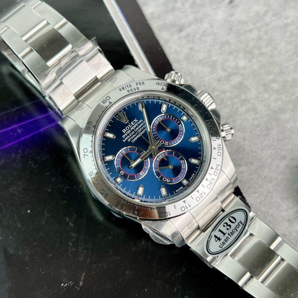 Rolex Daytona 116509 Blue Dial Clean Factory Best Quality 40mm (2)