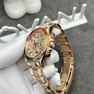 Rolex Daytona Rainbow 116595RBOW Real Gold 18K Diamonds & Gemstones 40mm (1)