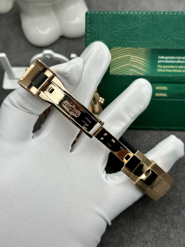 Rolex Daytona Real Gold 18K Customs Meteorite Dial Best Replica 40mm (1)