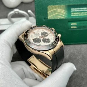 Rolex Daytona Real Gold 18K Customs Meteorite Dial Best Replica 40mm (1)