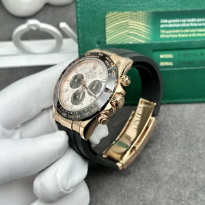 Rolex Daytona Real Gold 18K Customs Meteorite Dial Best Replica 40mm (1)