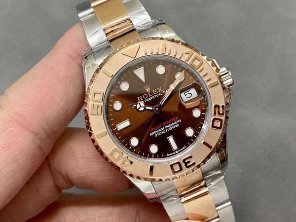 Rolex Yacht-Master Chocolate Dial Replica Watch CVS Factory 37mm (5)