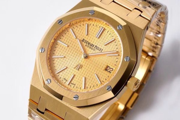 Audemars Piguet Royal Oak 15202BA Jumbo Replica Watches BF Factory 39mm (2)