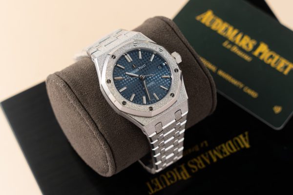 Audemars Piguet Royal Oak Frosted Gold Selfwinding 15454BC Best Replica 37mm