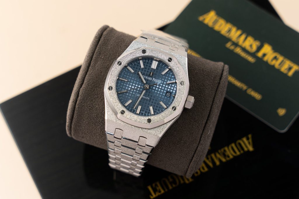 Audemars Piguet Royal Oak Frosted Gold Selfwinding 15454BC Best Replica 37mm