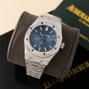 Audemars Piguet Royal Oak Frosted Gold Selfwinding 15454BC Best Replica 37mm