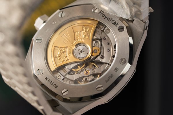 Audemars Piguet Royal Oak Frosted Gold Selfwinding 15454BC Best Replica 37mm