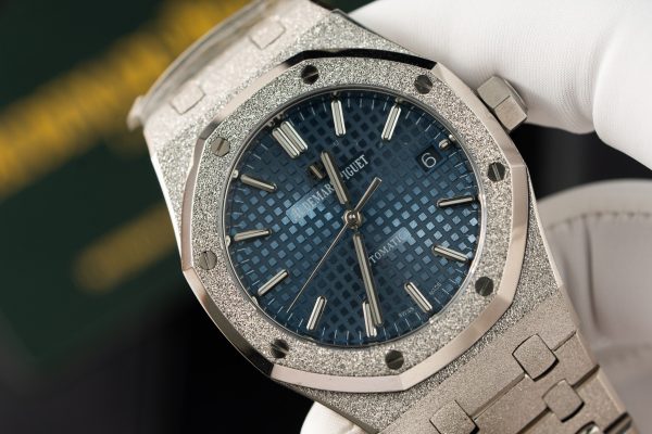 Audemars Piguet Royal Oak Frosted Gold Selfwinding 15454BC Best Replica 37mm