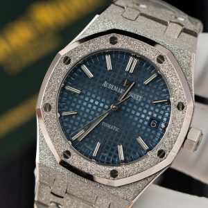 Audemars Piguet Royal Oak Frosted Gold Selfwinding 15454BC Best Replica 37mm