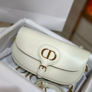Dior Boby Womens Replica Bags Cowhide White 21x12x5cm (2)