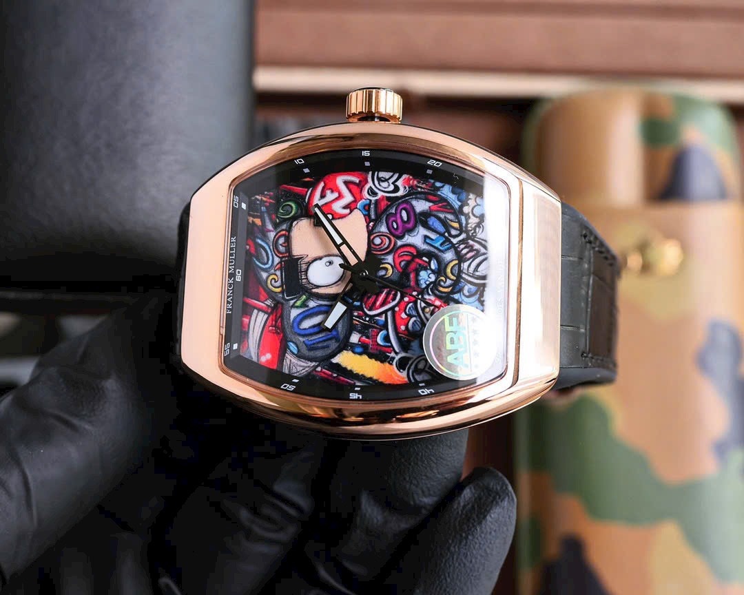Franck Muller V45 Loes Van Delft Limited Editon Best Replica Watch 45mm (4)