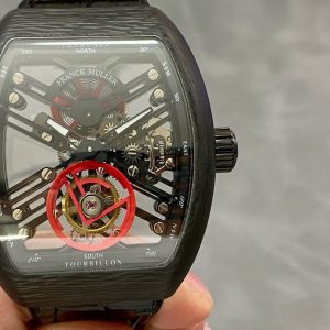 Franck Muller V45 Tourbillon Skeleton Best Replica Watch 45mm (7)