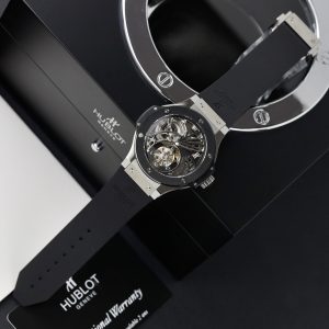 Hublot Big Bang Tourbillon Bezel Ceramic Best Replcia Watches 44mm (5)