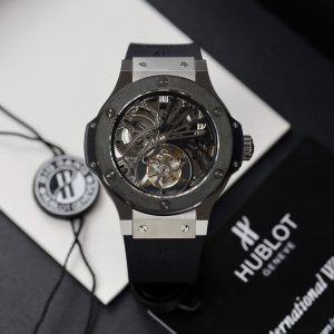 Hublot Big Bang Tourbillon Bezel Ceramic Best Replcia Watches 44mm (5)
