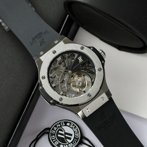 Hublot Big Bang Tourbillon Titanium Best Replica Watches 44mm (9)