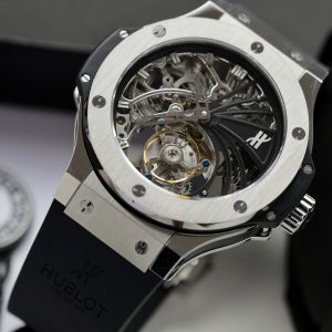 Hublot Big Bang Tourbillon Titanium Best Replica Watches 44mm (9)