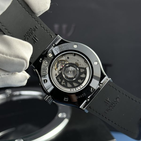 Hublot Classic Fusion Ceramic Black Movement SW300 Best Replica JJZ 42mm